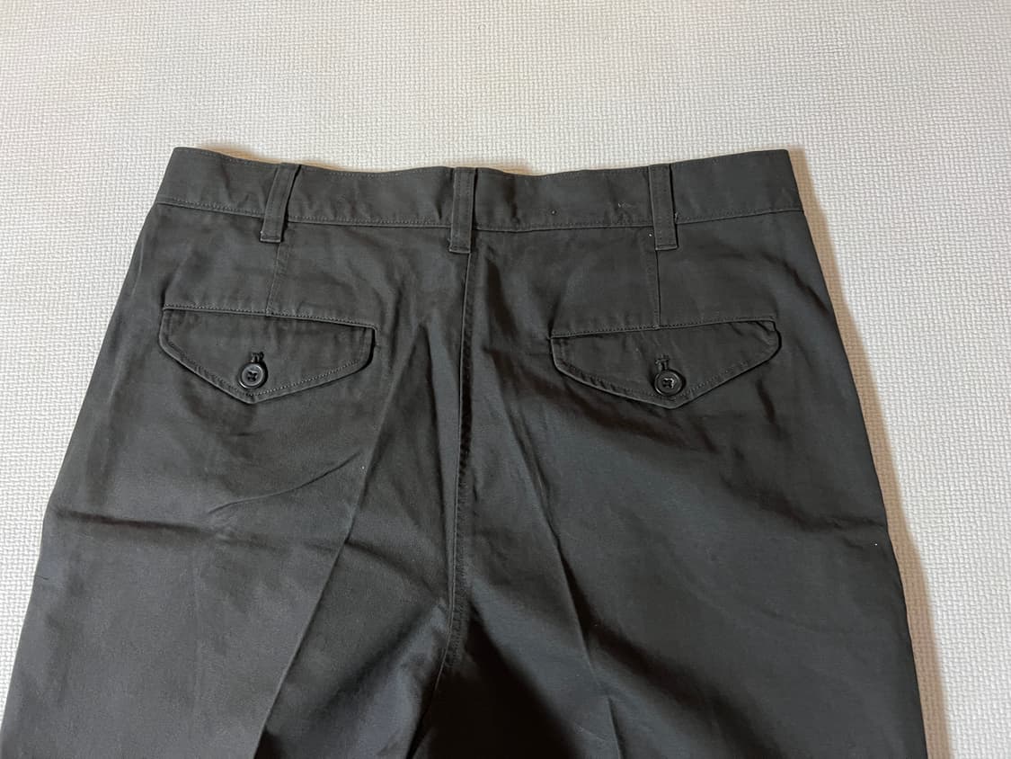 무료배송 - 새제품 유니클로 U 투턱 와이드팬츠(차콜) 36 상품이미지6