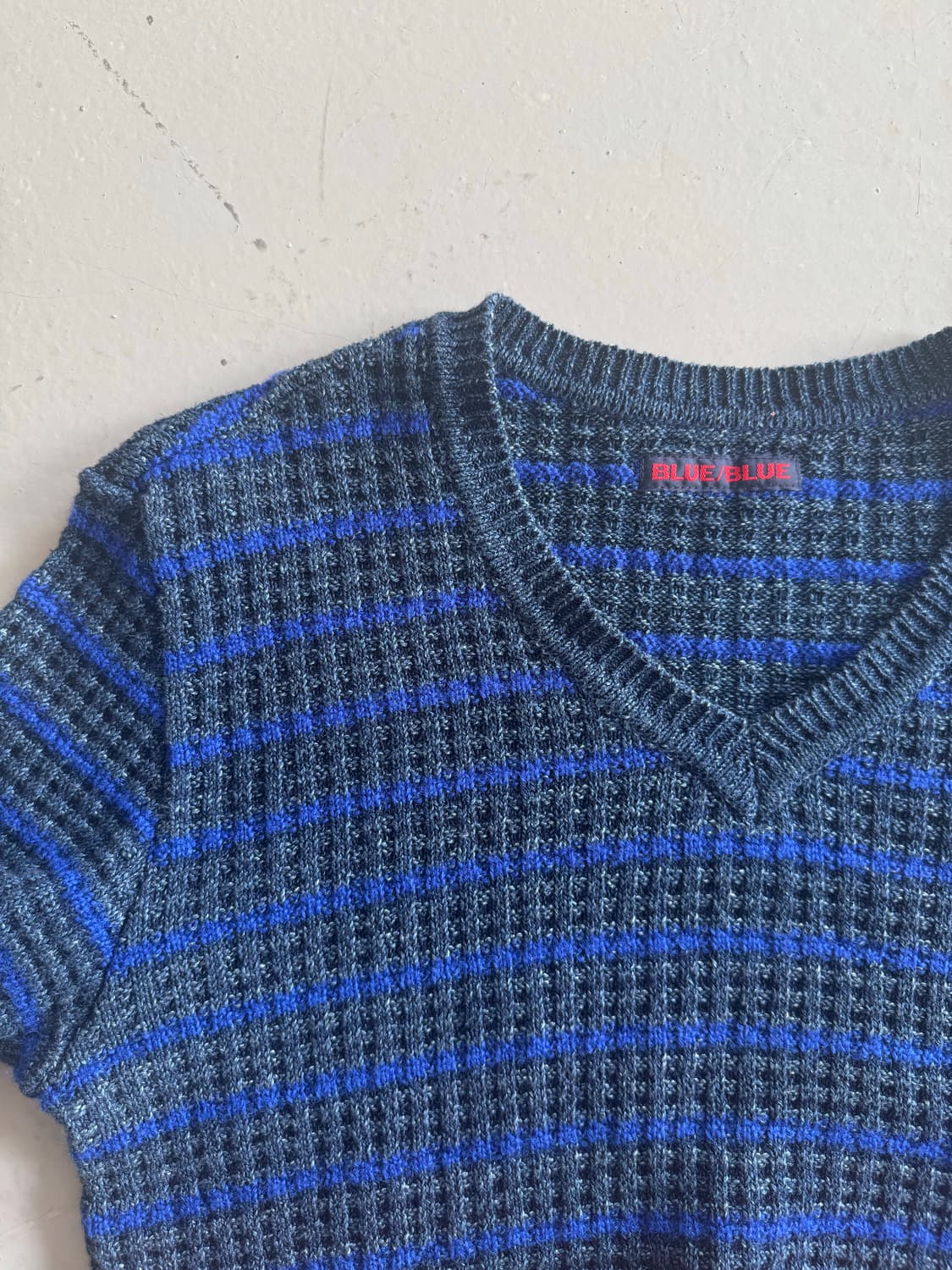 블루블루 와플 니트 상품이미지2