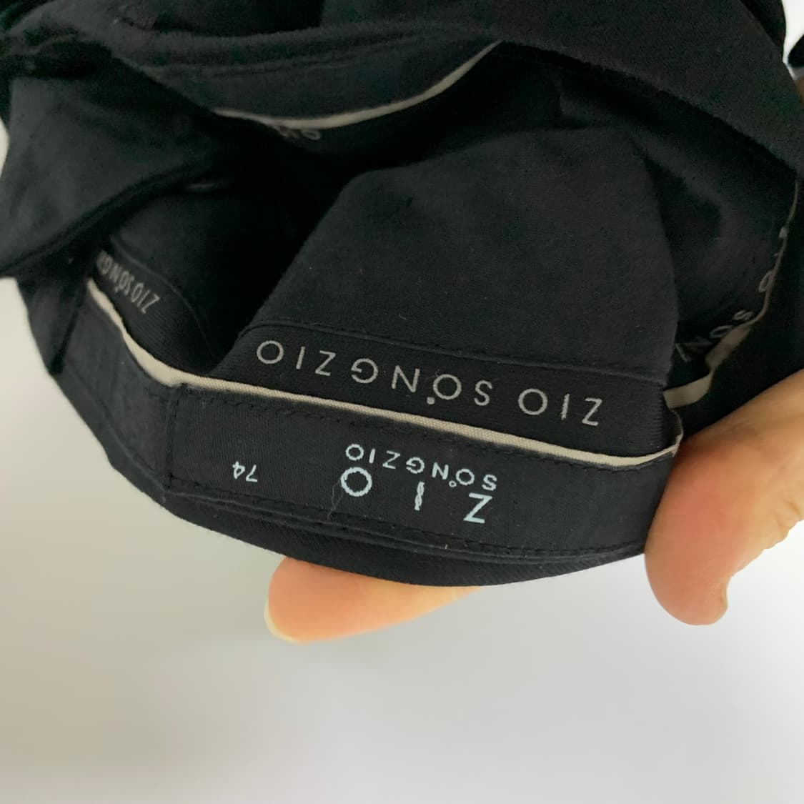 지오송지오 블레이저 슬랙스 블랙 정장 세트 95 28인치 상품이미지10