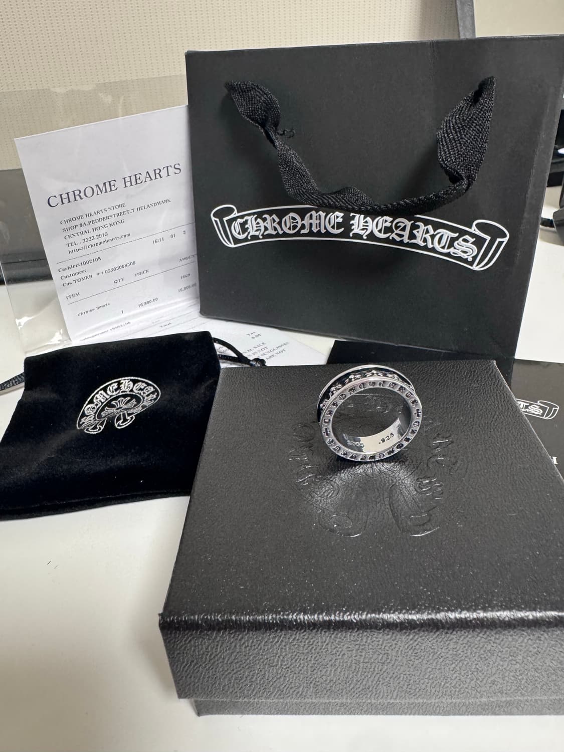 크롬하츠 플러스링 us 7호 상품이미지1