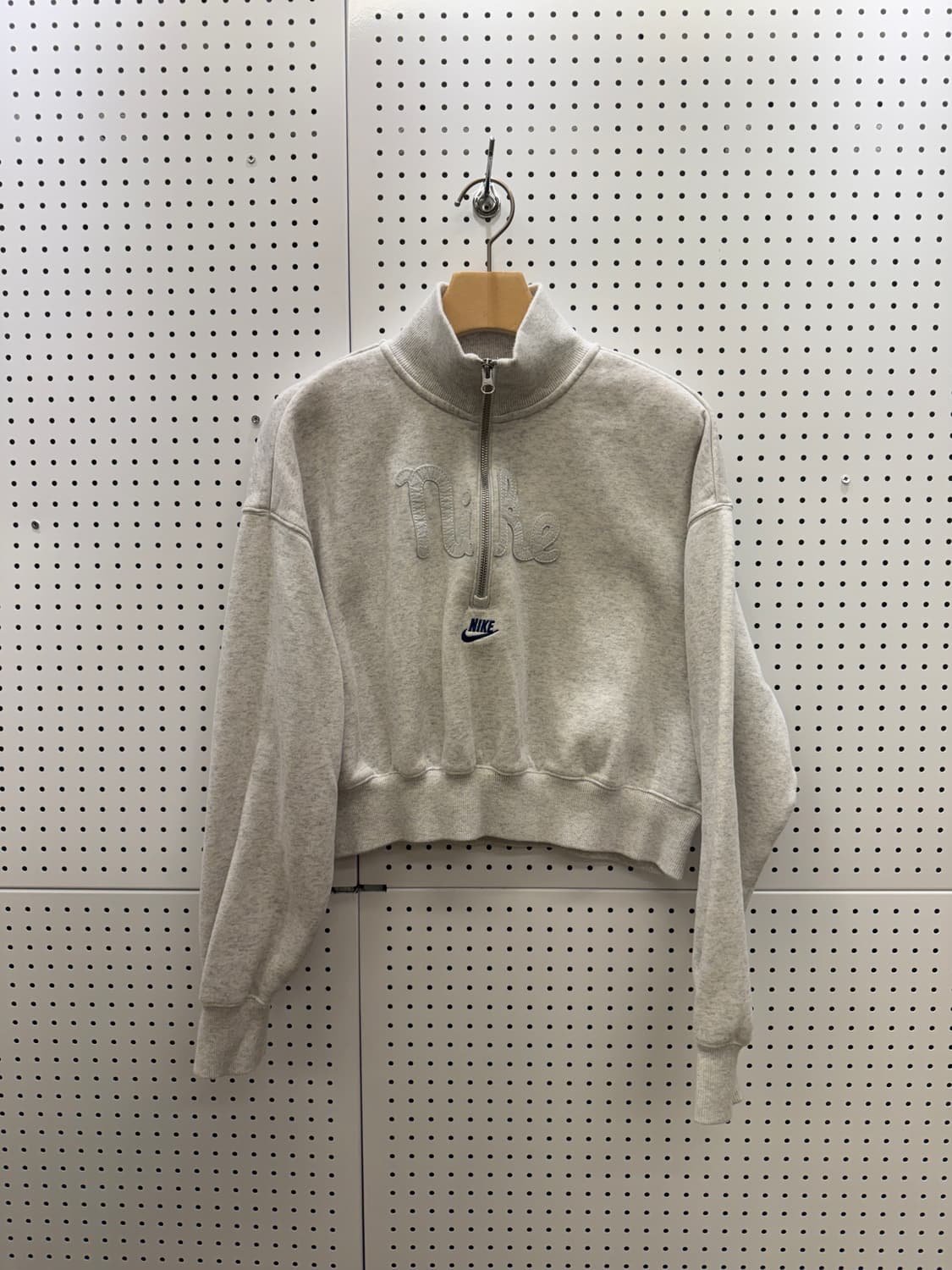 나이키 빅로고 풀오버 쿼터집 스웻 셔츠 U321 상품이미지2