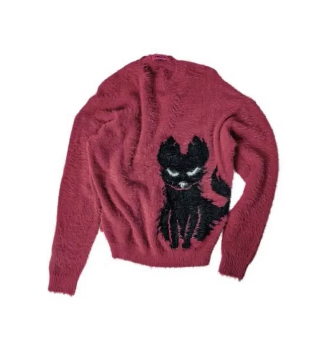 Woo-rookie artwork brushed 우알롱 니트 상품이미지1