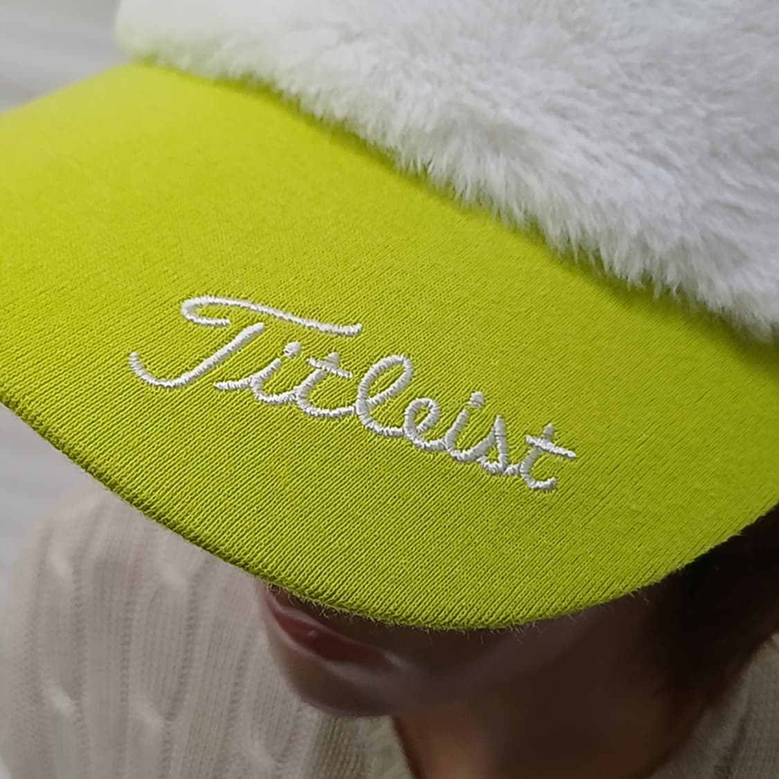 타이틀리스트 여성 골프 퍼 귀덮개 겨울 썬캡 훌륭 사랑봉봉 상품이미지4