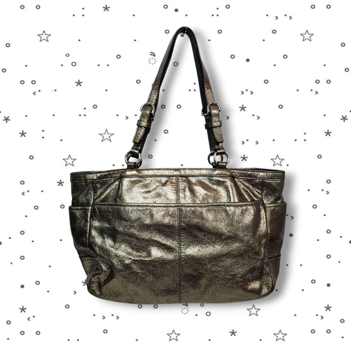 Coach 코치 메탈릭 토트백 상품이미지2