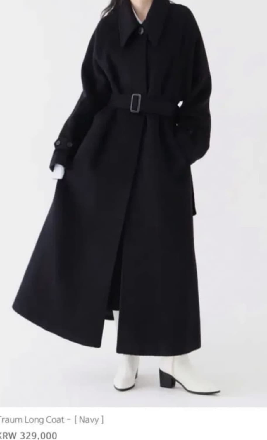 Traum coat navy 상품이미지1