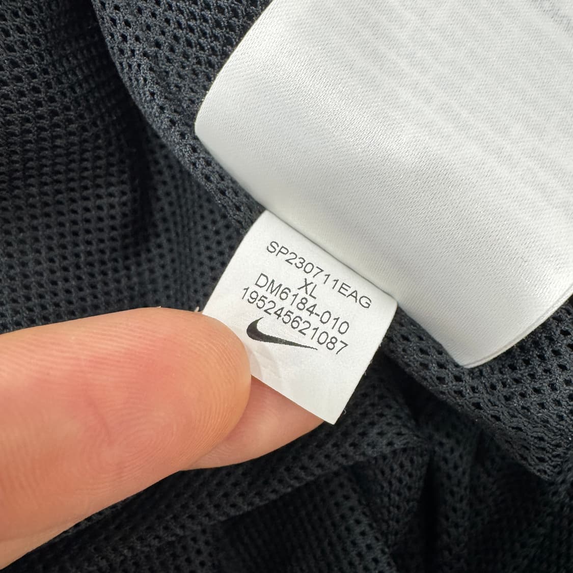 XL 나이키 스우시 빅로고 나일론 조거 팬츠  상품이미지7