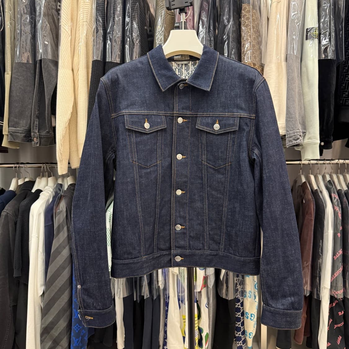 [리오브전포점] 디올 오블리크 자카드 데님 자켓 상품이미지1