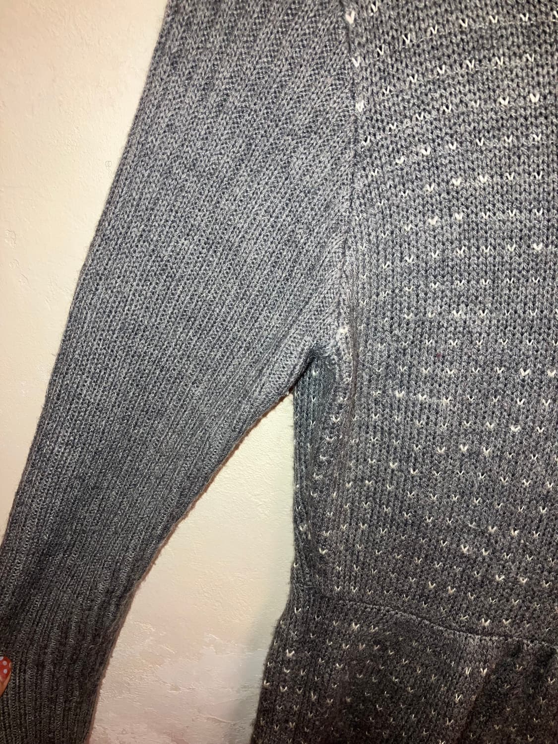 어스뮤직 그레이 니트 원피스 상품이미지4