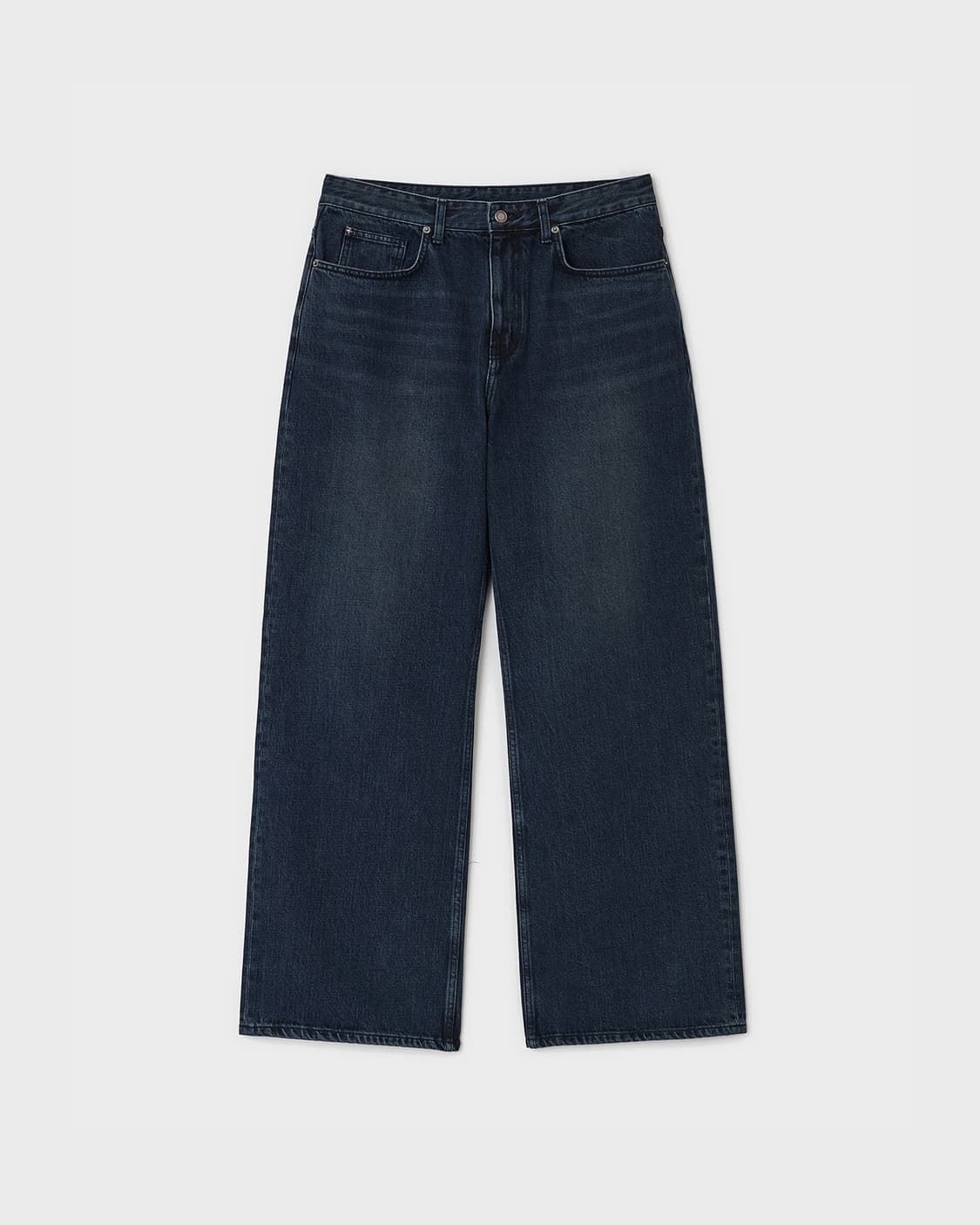 [W30/L32] 벨리에 트루 와이드 데님 미드나잇 인디고 상품이미지1
