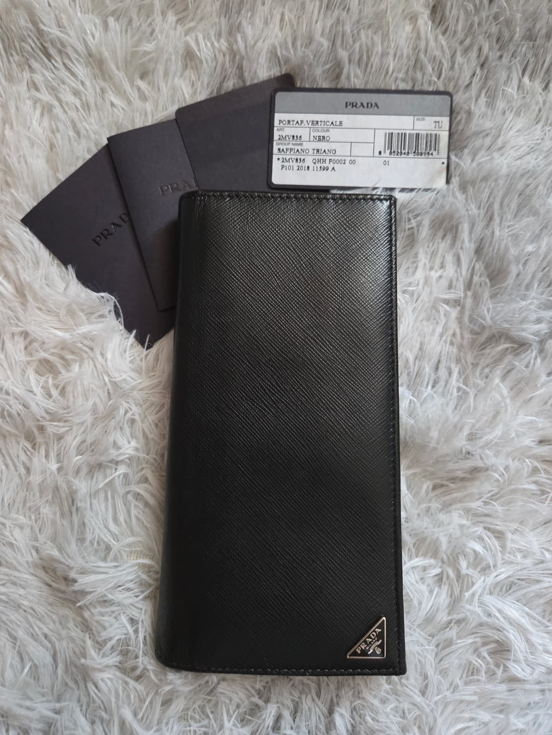 [정품] 프라다 사피아노 가죽 장지갑 상품이미지1
