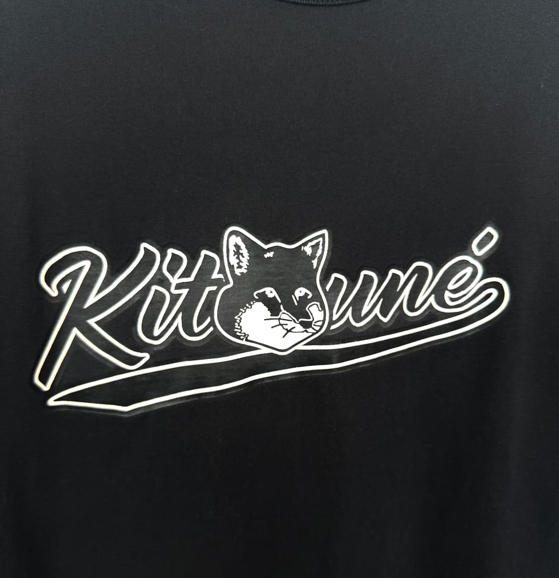 MAISON KITSUNE 메종키츠네 바시티 폭스 클래식 티셔츠 XL 상품이미지3