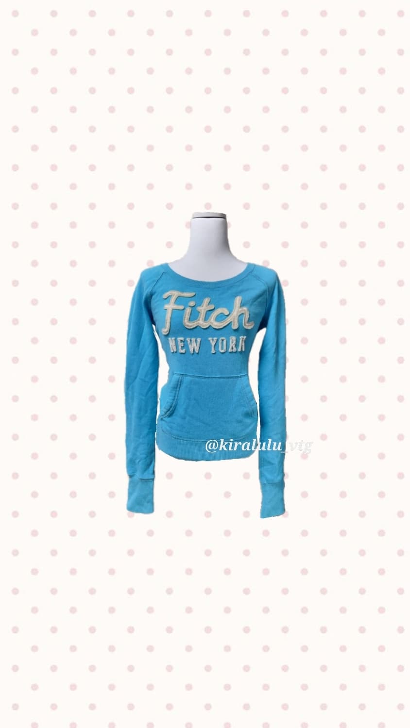 하늘색 트로피컬맛 화이트 자수 맨투맨 니트 상품이미지3