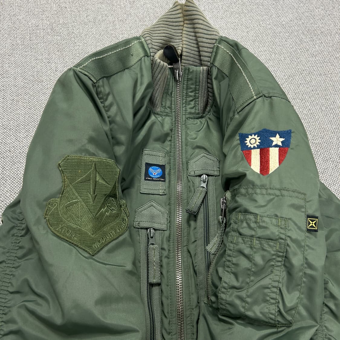 엑스톤즈 ma-1 팔콘 자켓(L) 상품이미지10