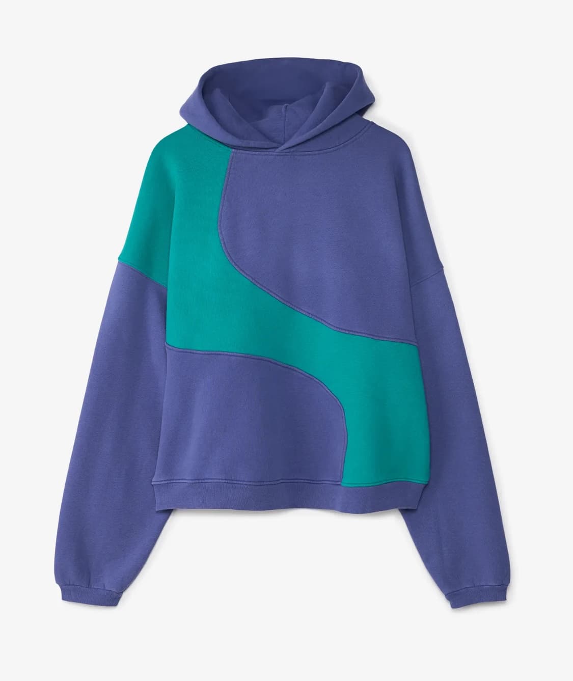 [M,L]이알엘 ERL 25fw 웨이브 후드티/블루 상품이미지6