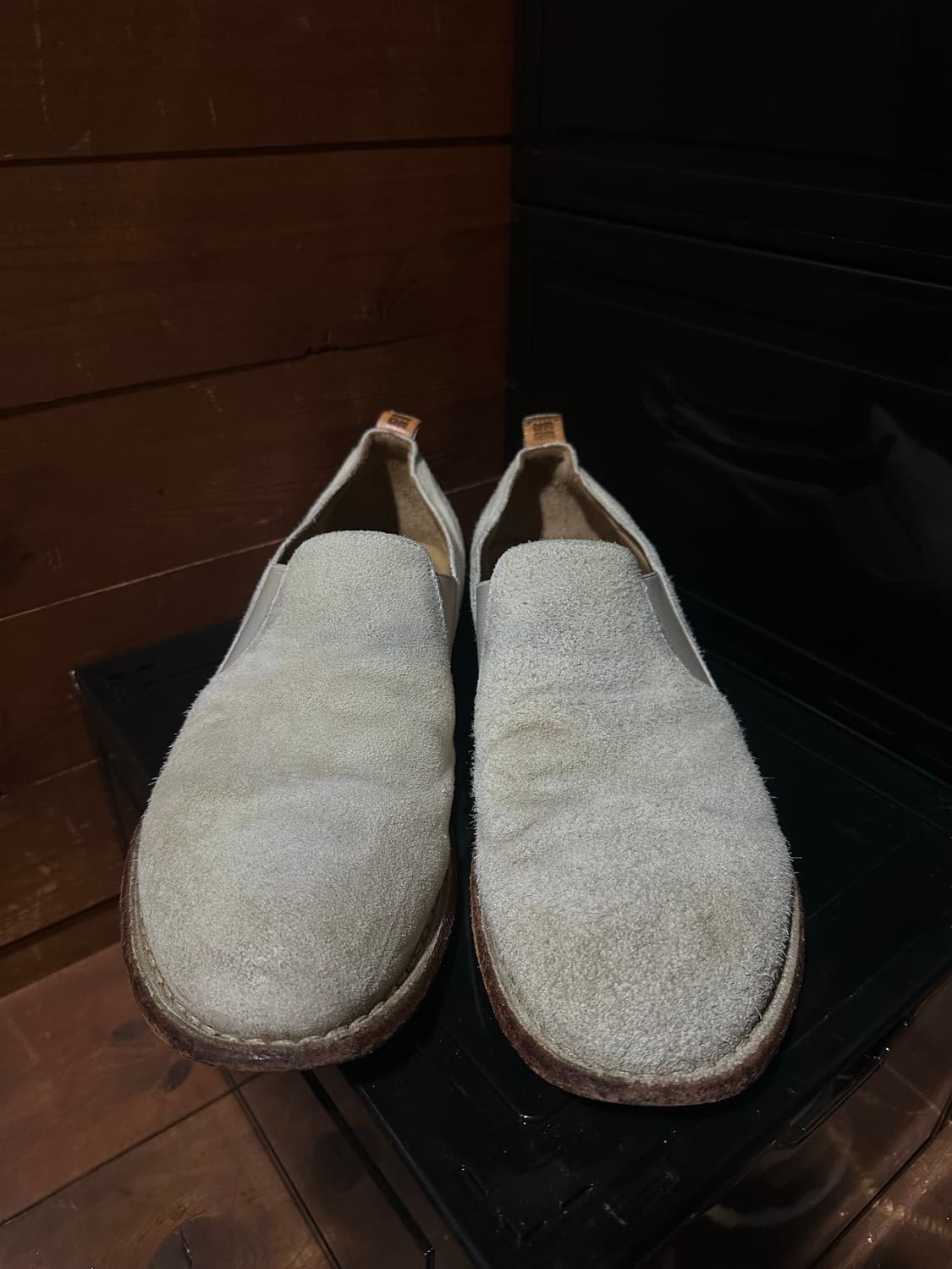 42)Moma 베이지 스웨이드 로퍼 상품이미지1