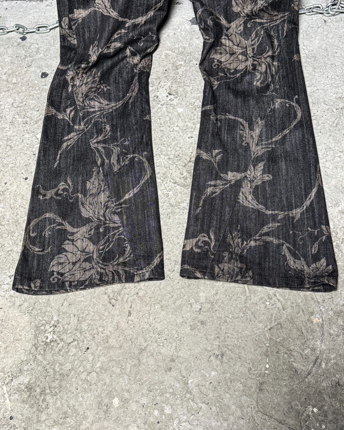 TORNADO MART – Lace-Up Bootcut Denim PT 상품이미지4