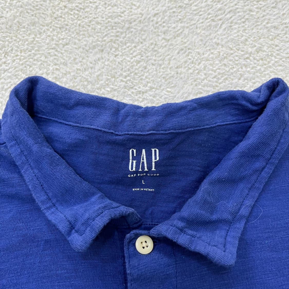 L 갭 반팔 카라 티셔츠 0414M 상품이미지2