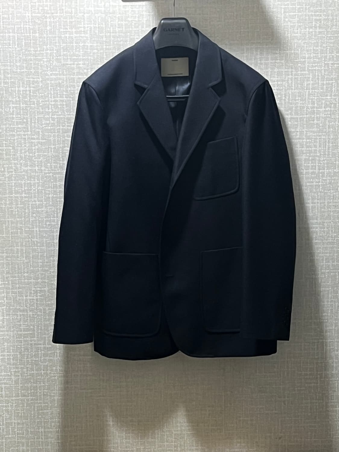 [2]포터리 울 스포츠 자켓 다크네이비 상품이미지1