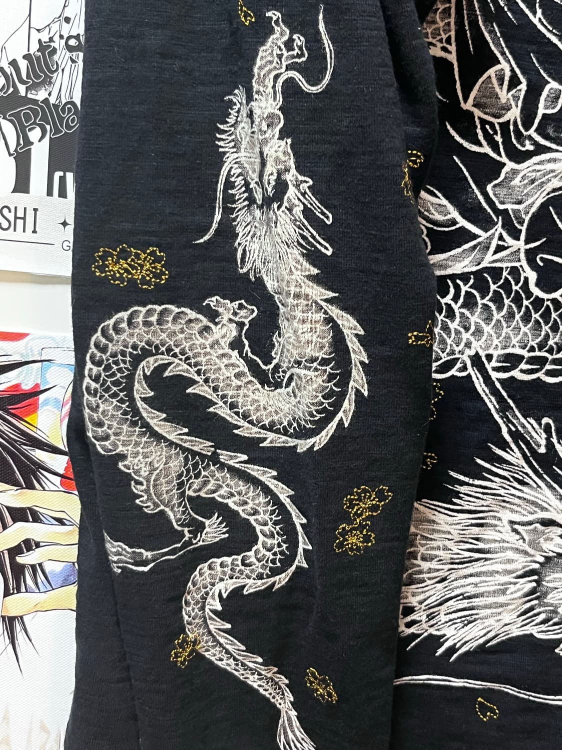 Cropped heads 오리엔탈 용 프린팅 롱 슬리브 상품이미지6