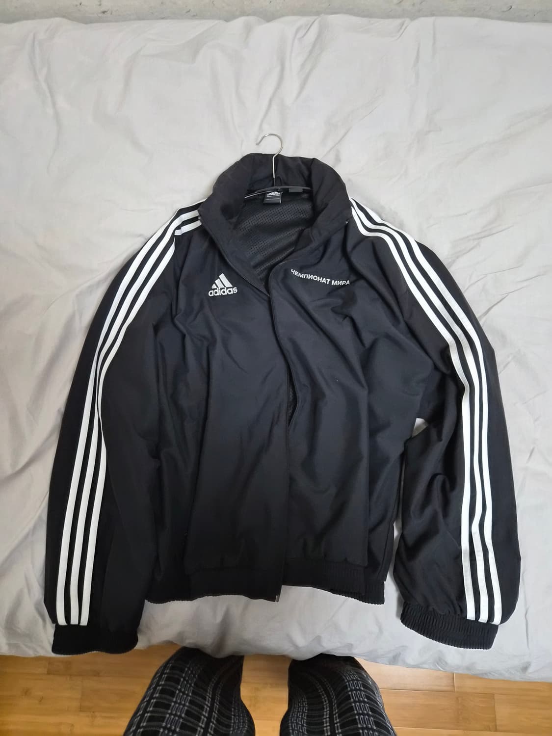 [S] 고샤x아디다스 우븐자켓 블랙 상품이미지1