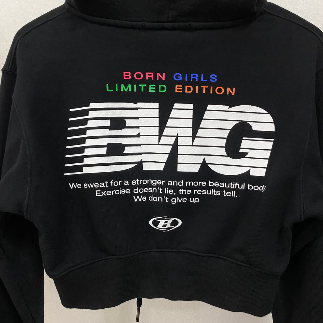 본투윈 크롭 후드 집업 상품이미지5