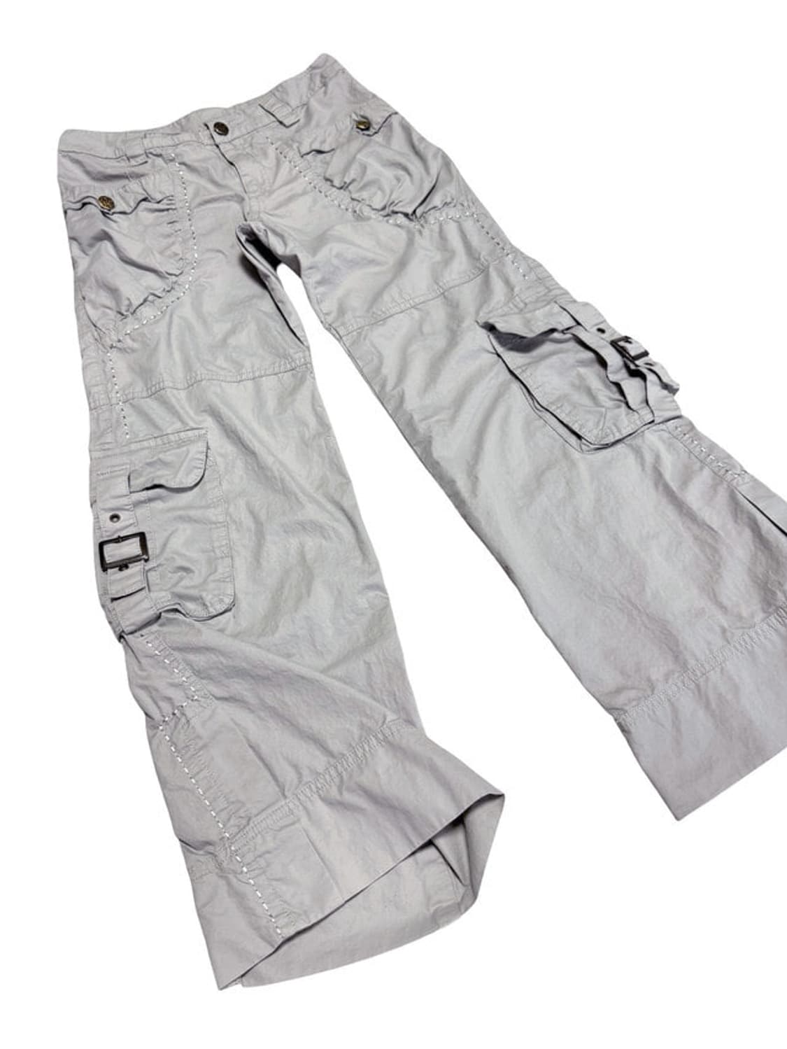 스티치 포켓 카고 팬츠 Stitch design pocket pants 상품이미지2