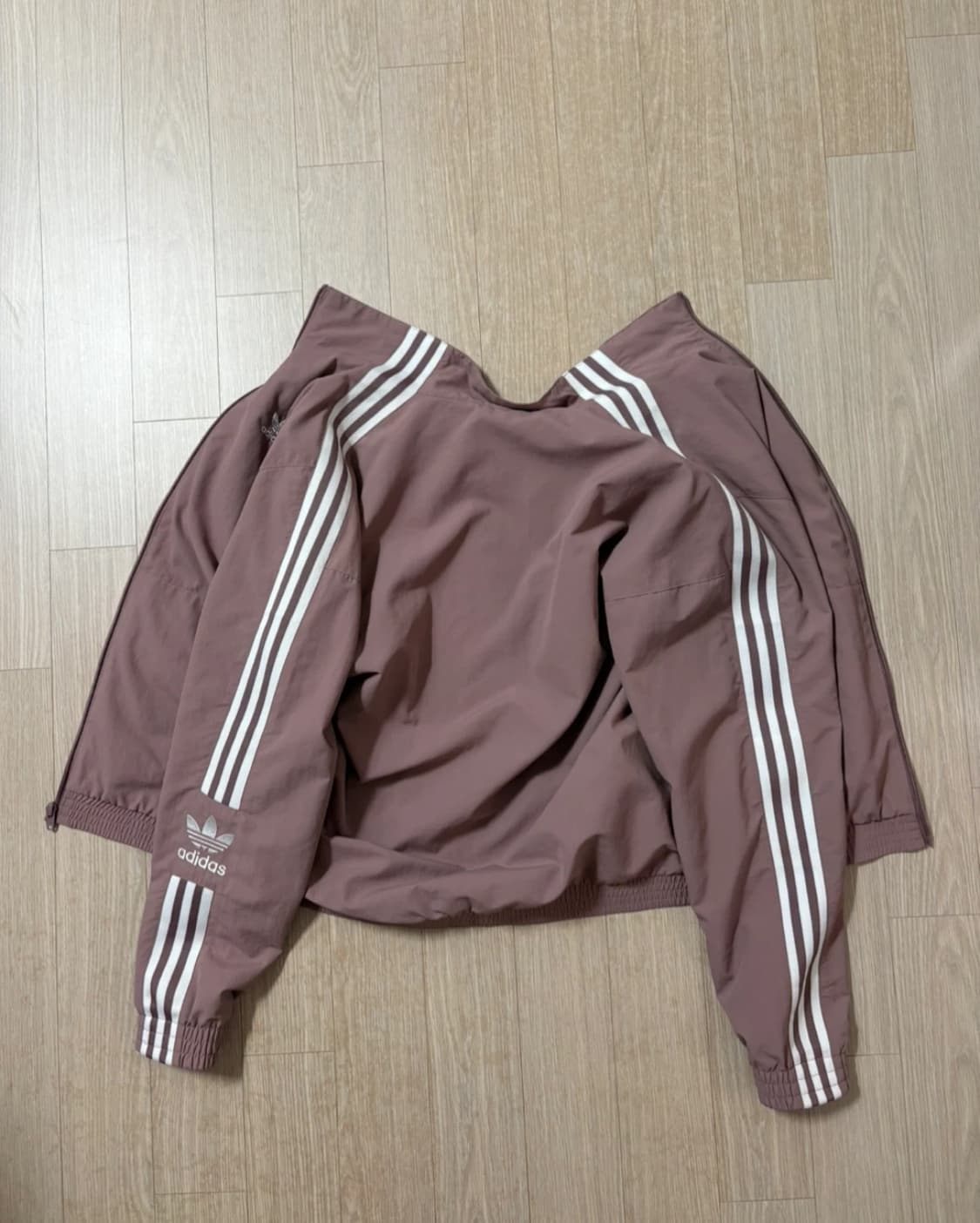 아디다스 락업 바람막이 트랙탑 인디핑크 s 상품이미지3