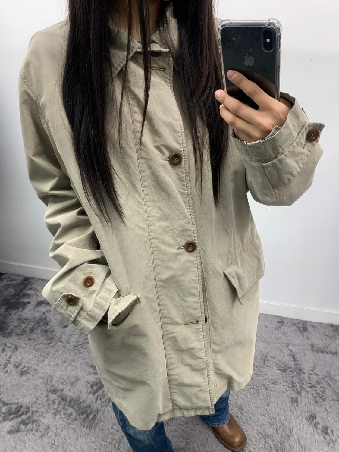 Cp 컴퍼니 유틸리티 트렌치코트 상품이미지5