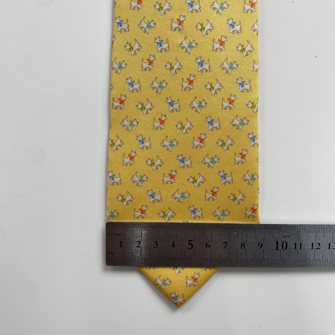 페레가모(Ferragamo) 명품 정품 넥타이 8.7cm 상품이미지8