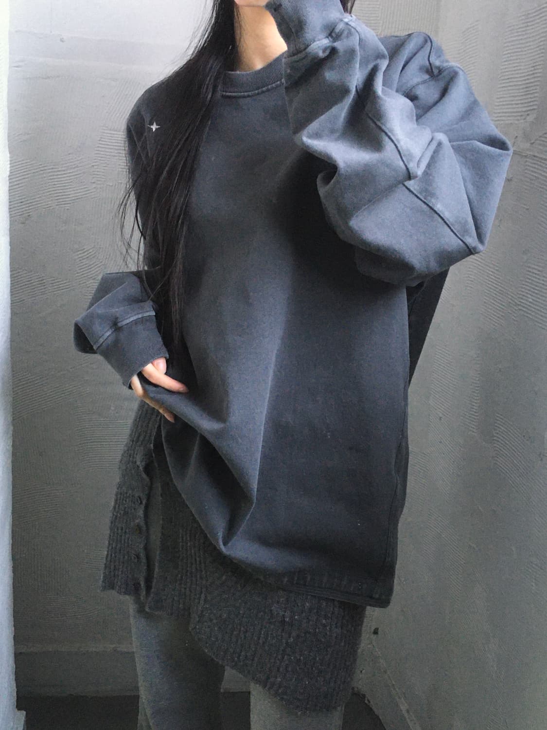 Stone Island 스톤아일랜드 로고 스텔리나 맨투맨 상품이미지1