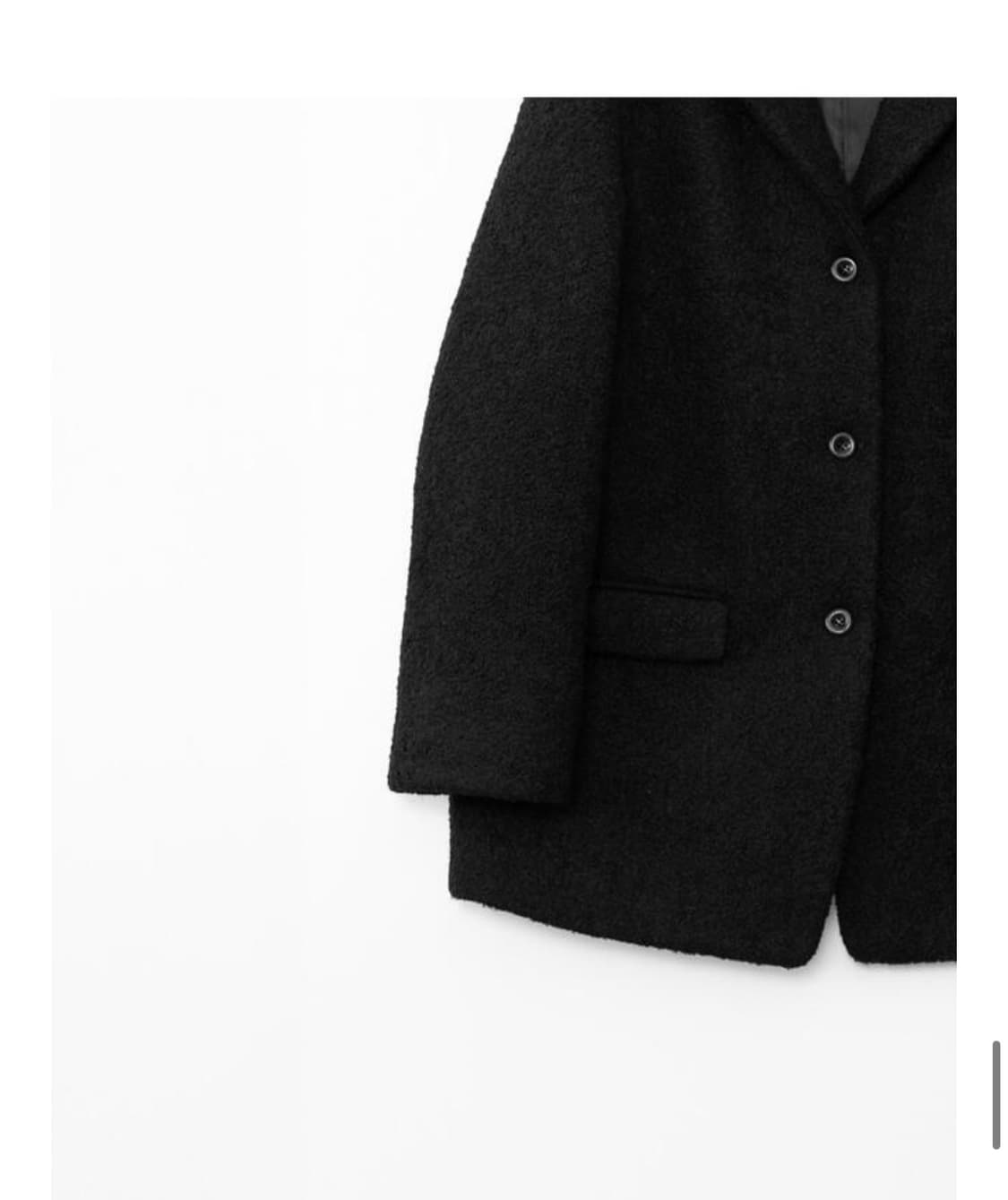 샵레터 레터 테디 부클 코트 (텍달린 새상품) 상품이미지5