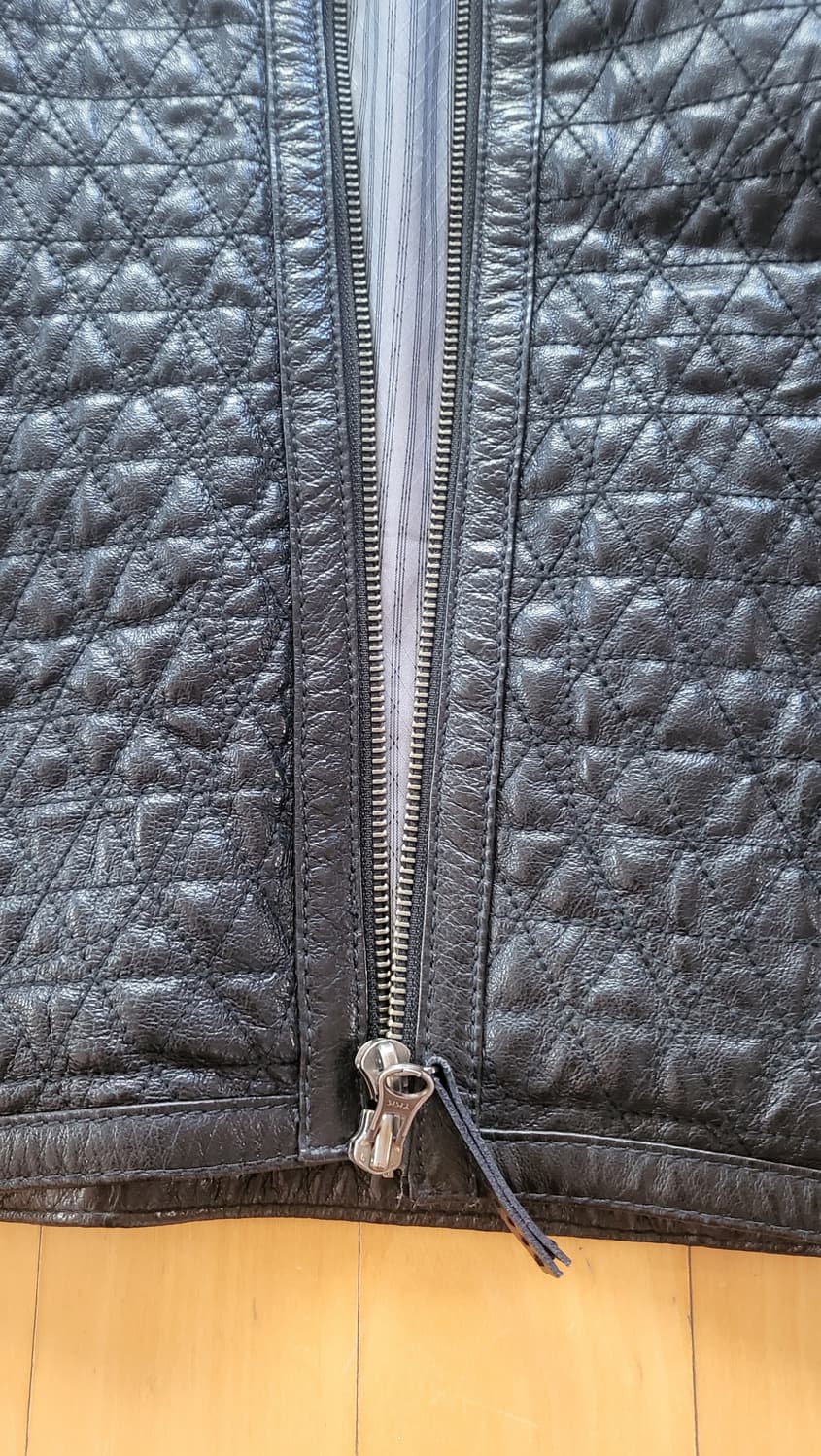 알마니퀄팅리얼가죽자켓Sㅡ신품동일ㅡ해운대 상품이미지4