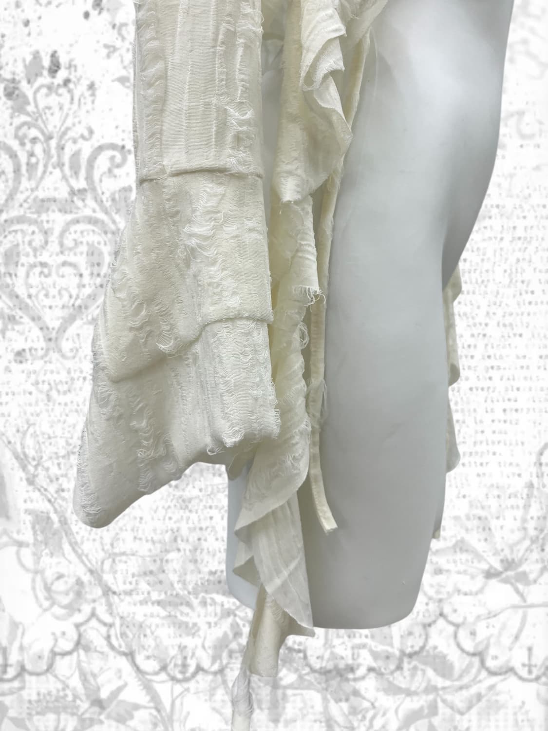 damaged frill cardigan 상품이미지3