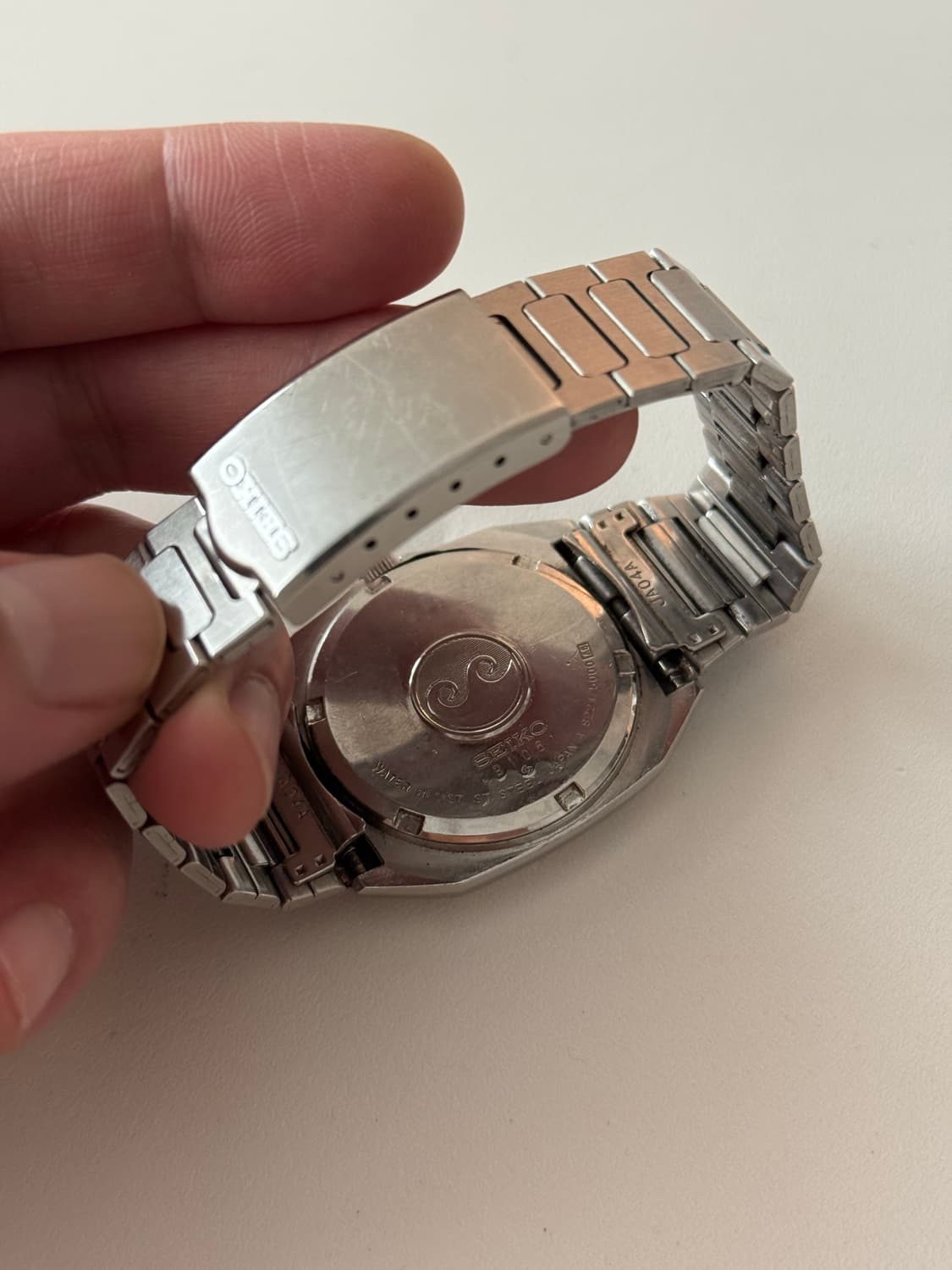 세이코 Seiko 쿼츠 스퀘어 Silvewave 상품이미지4