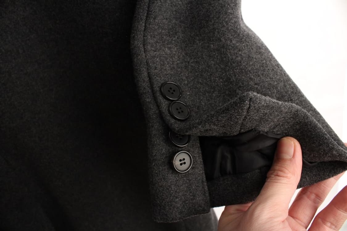 44 준지 레이어드 패딩 후드 코트 상품이미지6