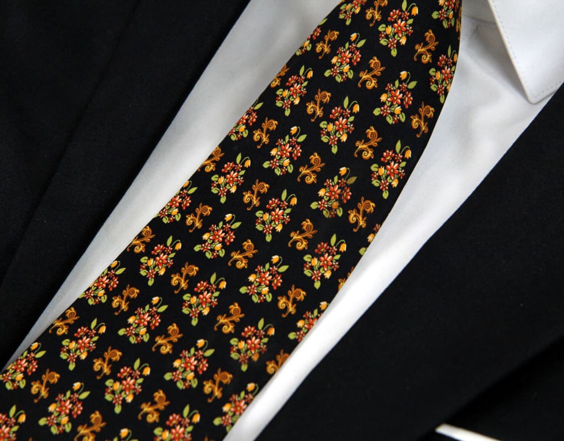 니나리치 8.9cm A등급 남자 명품 넥타이 상품이미지5