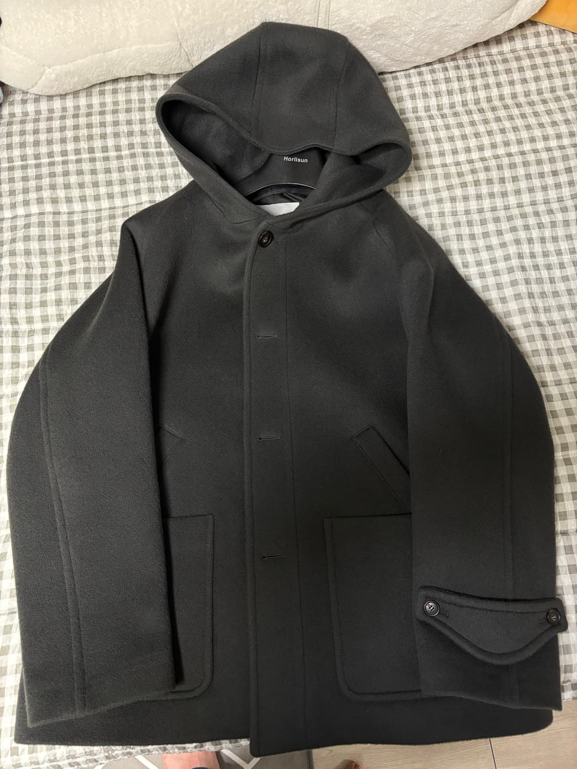 홀리선 하프코트 차콜 M 상품이미지2