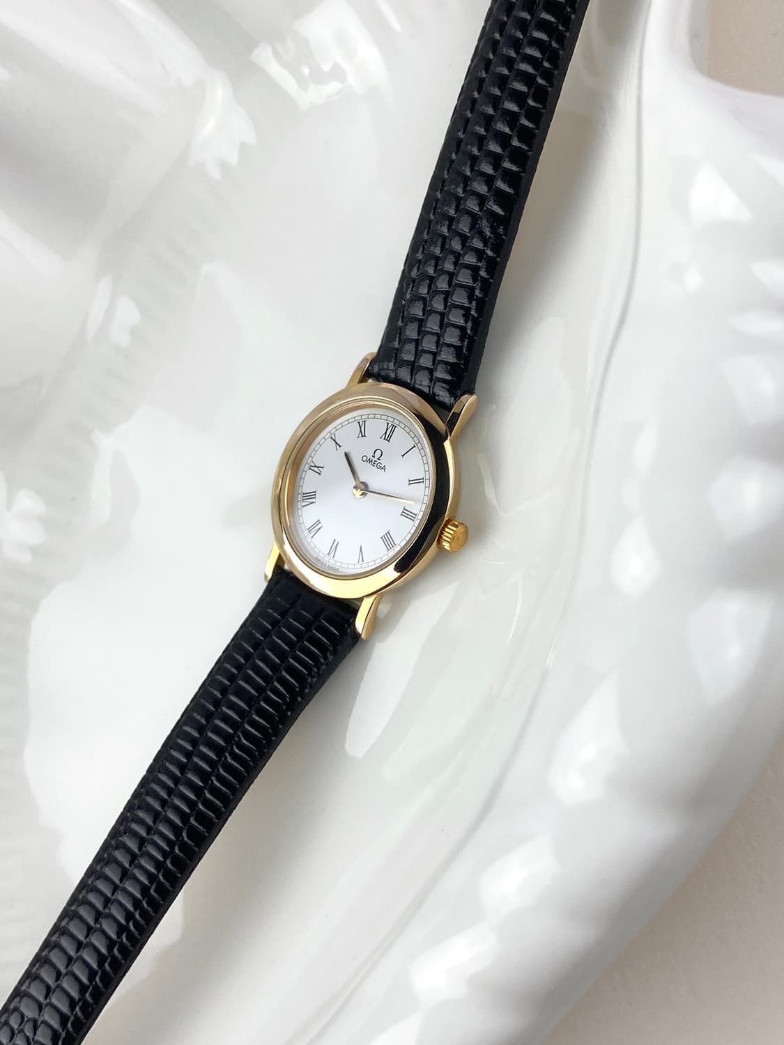 OMEGA Lady roman gold watch 상품이미지6