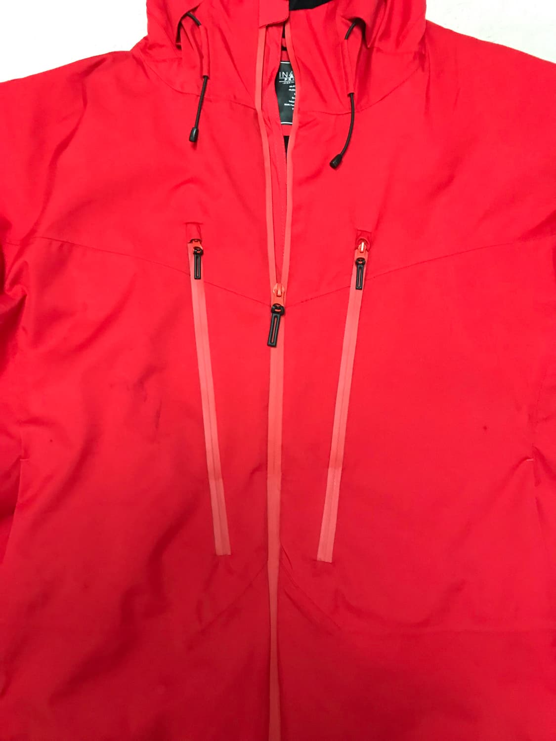 INAREM 레드 방수 방한 다운자켓 상품이미지2