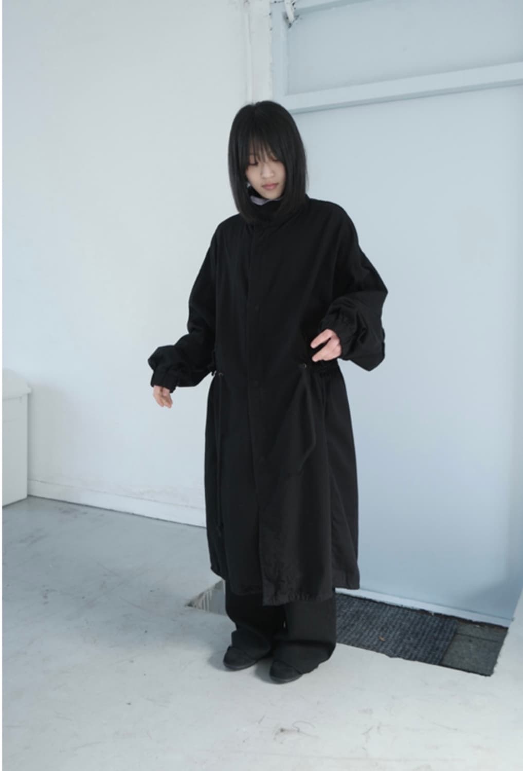 애프터먼데이 피쉬테일 롱 사파리 점퍼 상품이미지1