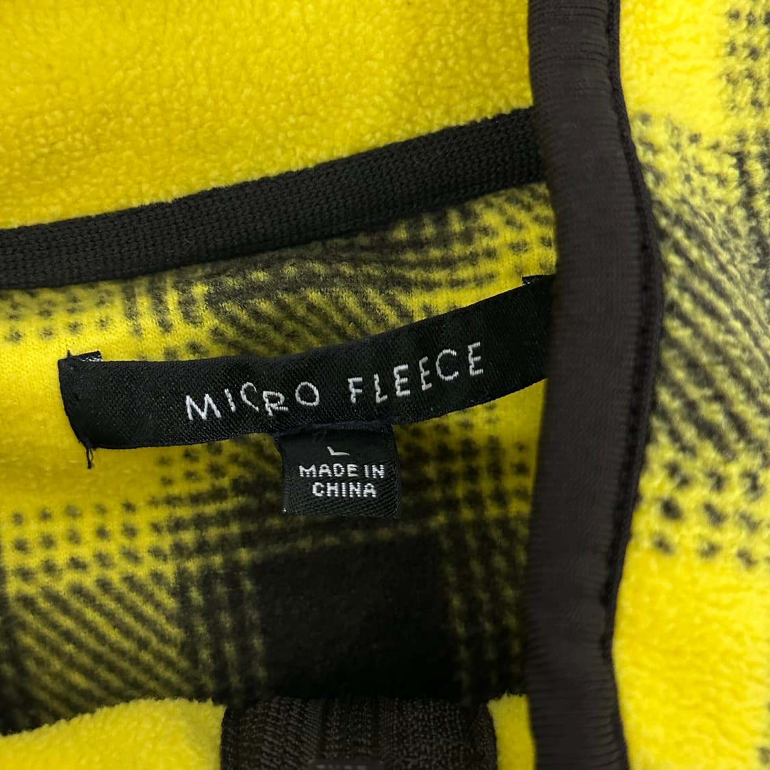 유니클로 MICRO FLEECE 체크 집업 상품이미지5