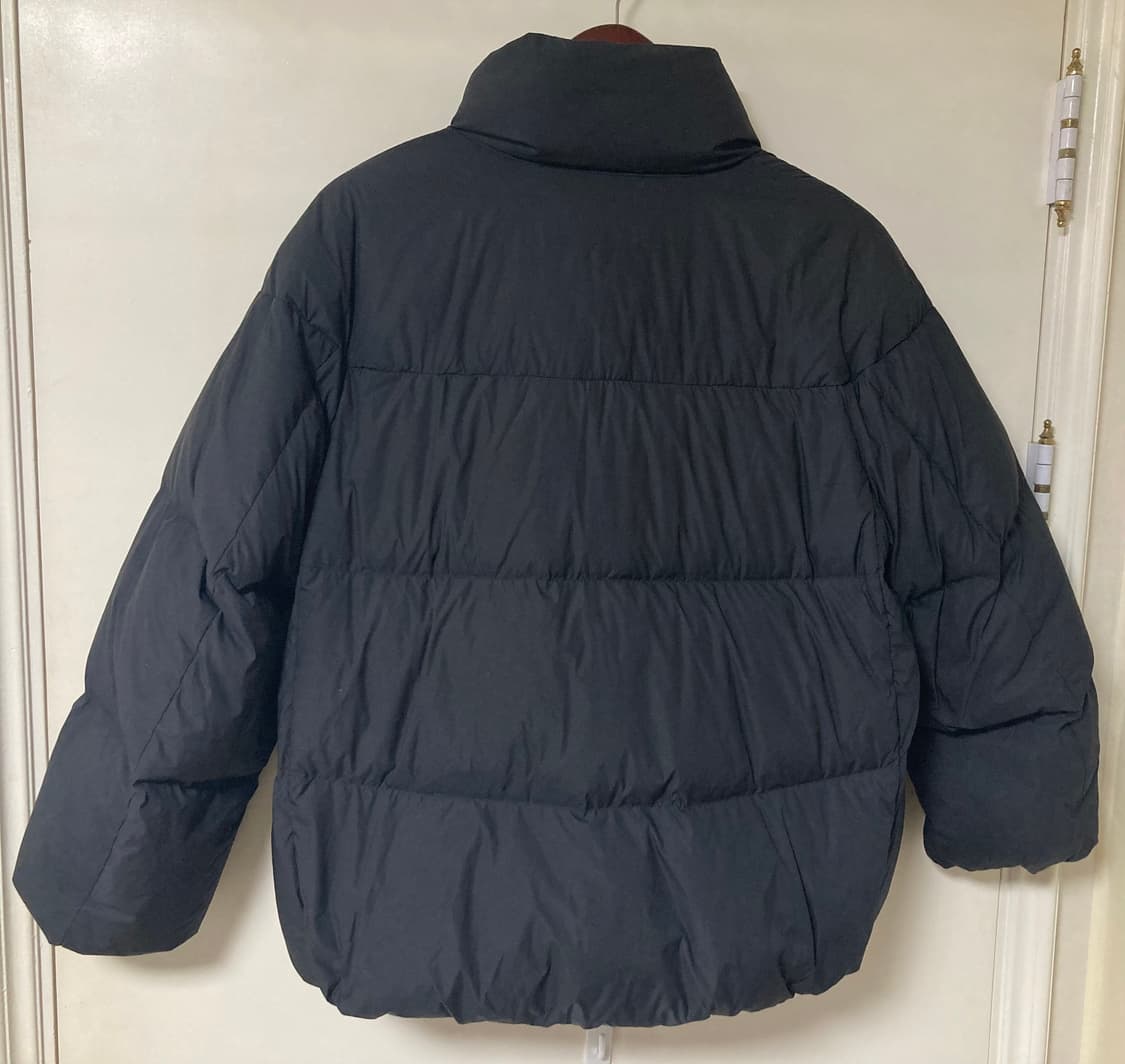 유니클로 파우더 소프트 다운 재킷(나노디자인) 블랙 L 상품이미지4