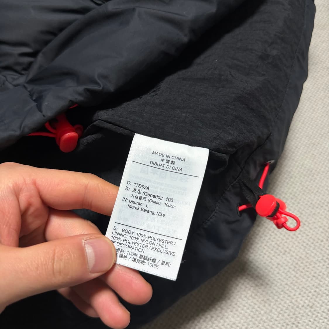 에어 조던 패딩 조끼 상품이미지3