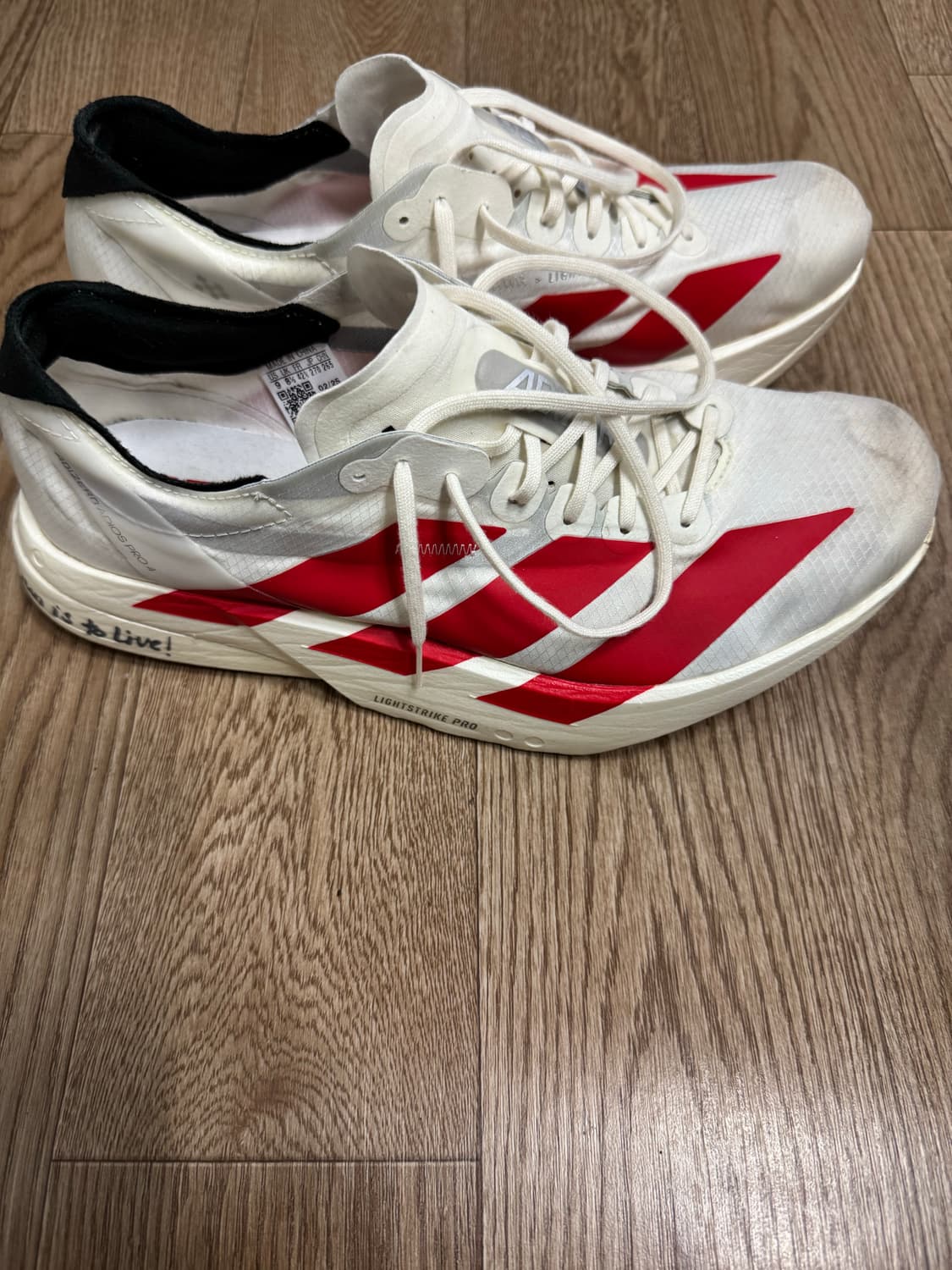 아디다스 아디제로 프로4 270사이즈 판매합니다 상품이미지3