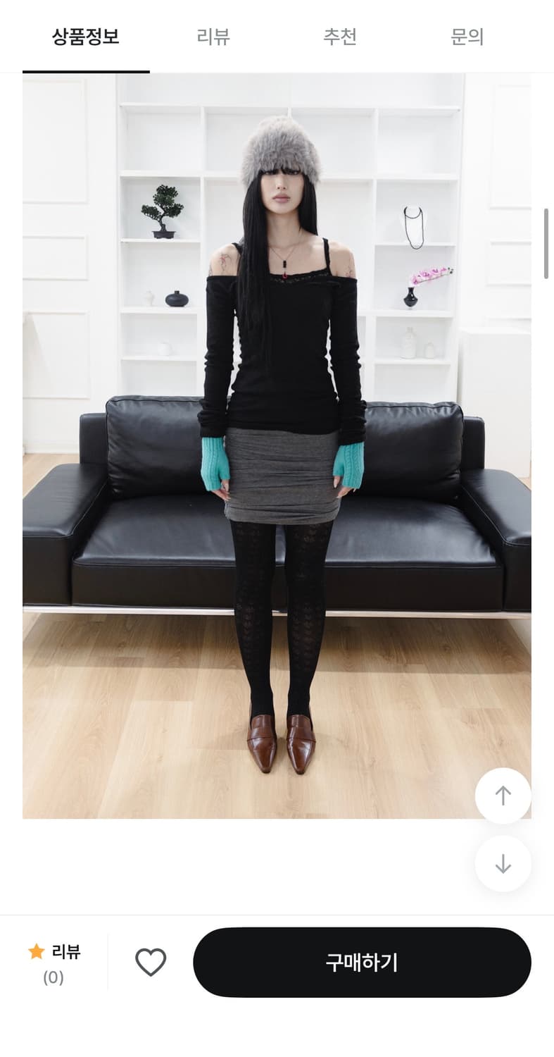 미애 오프숄더 니트 상품이미지2