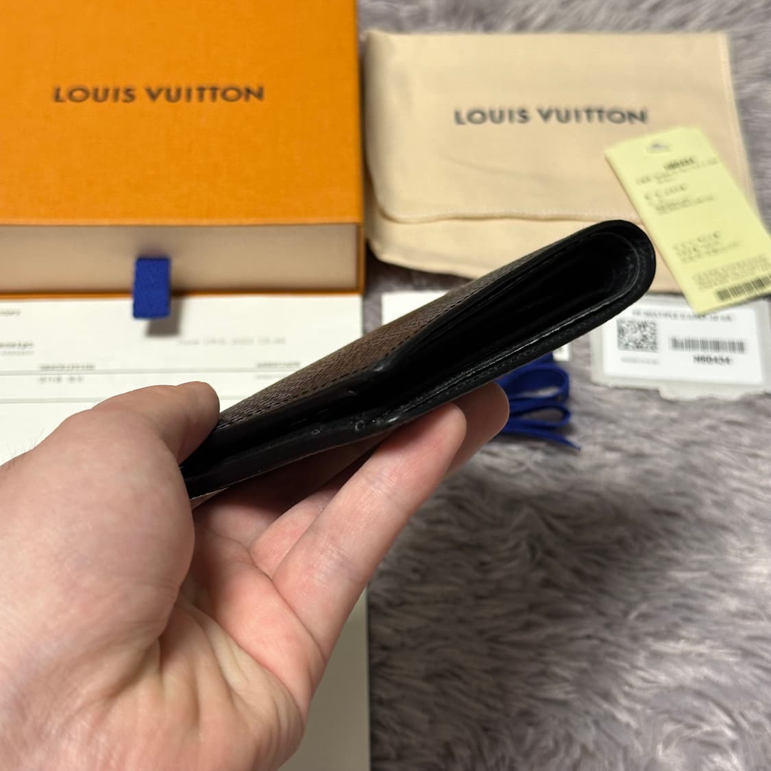 [풀구성] 루이비통 다미에 그라파이트 멀티플 월릿 반지갑 신형 상품이미지6