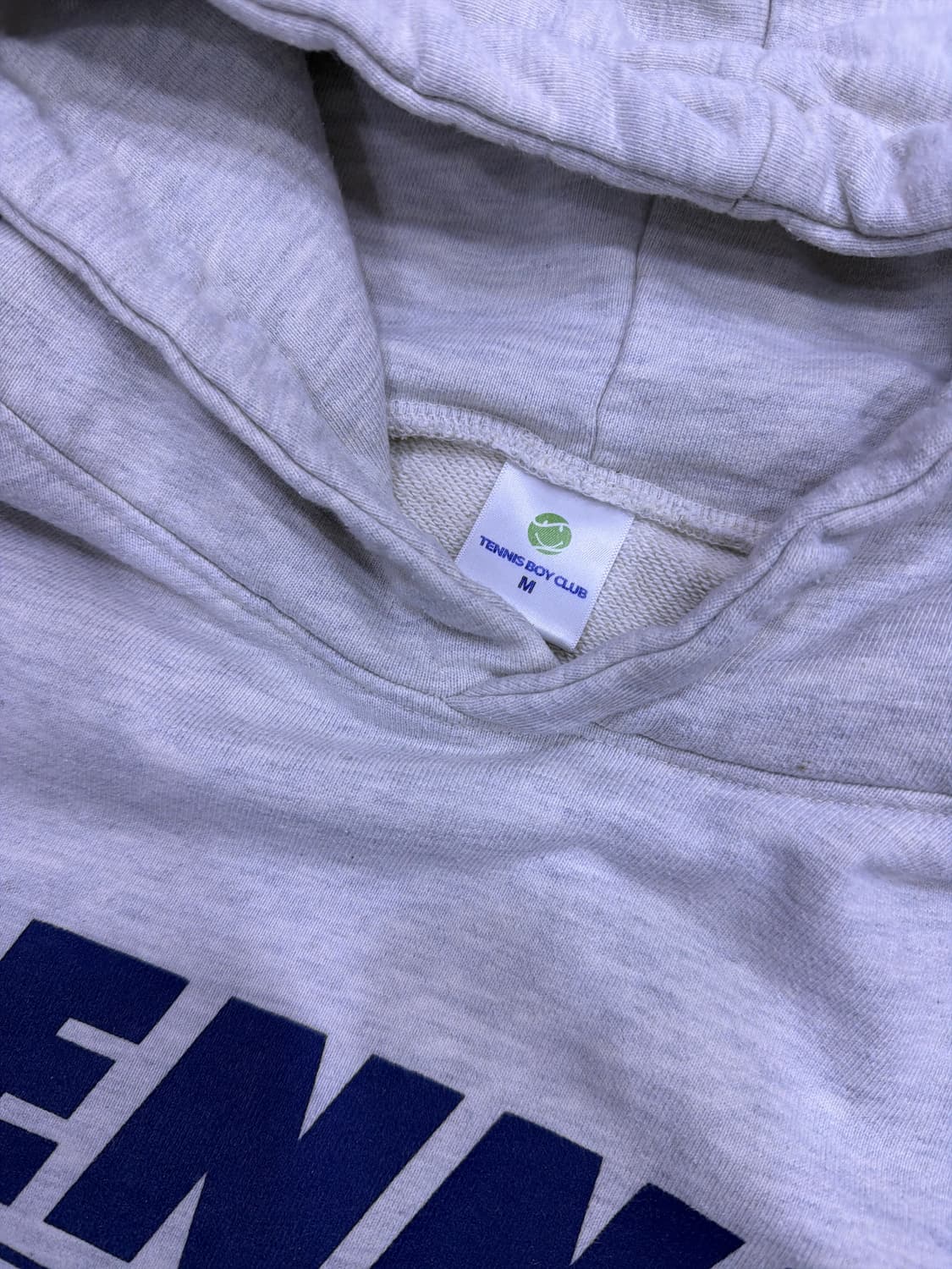 테니스 보이 클럽 후드티 후디 멜란지 그레이 M 상품이미지3