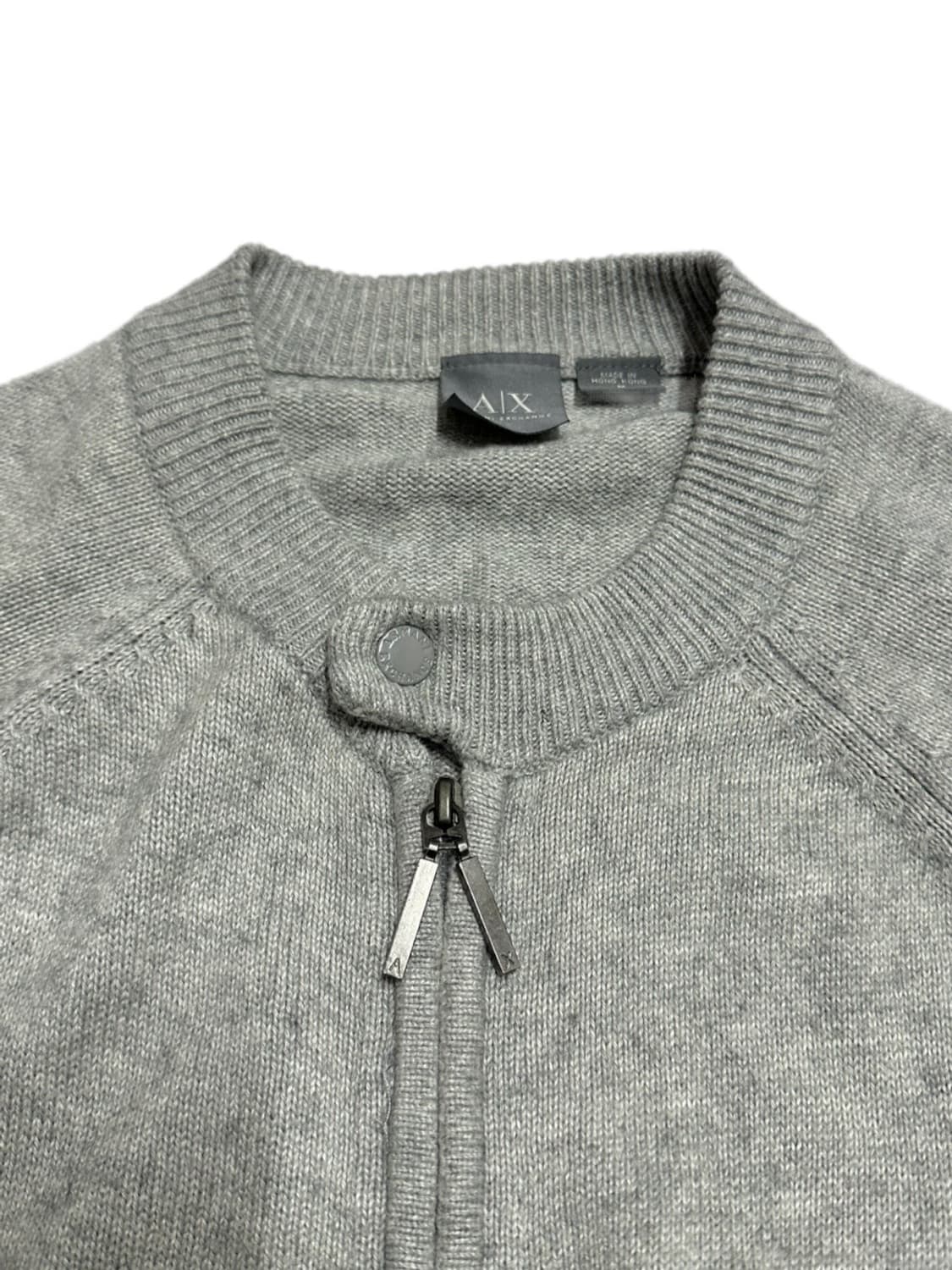 알마니 익스체인지 니트 집업 상품이미지3