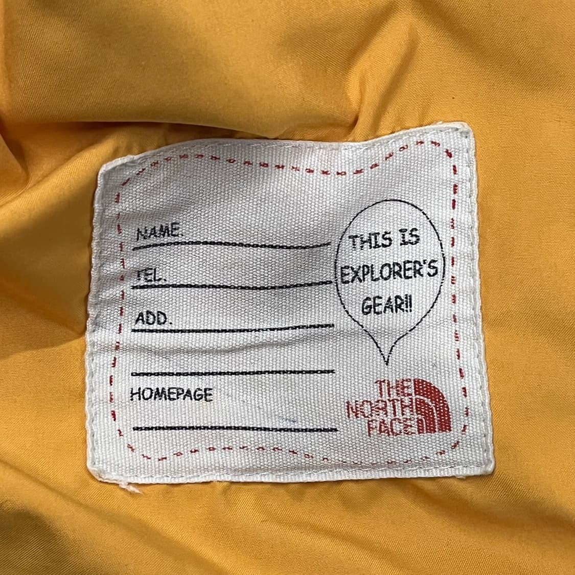 [정품/150] 노스페이스 카모 패턴 바람막이 후드 자켓 b16 상품이미지7