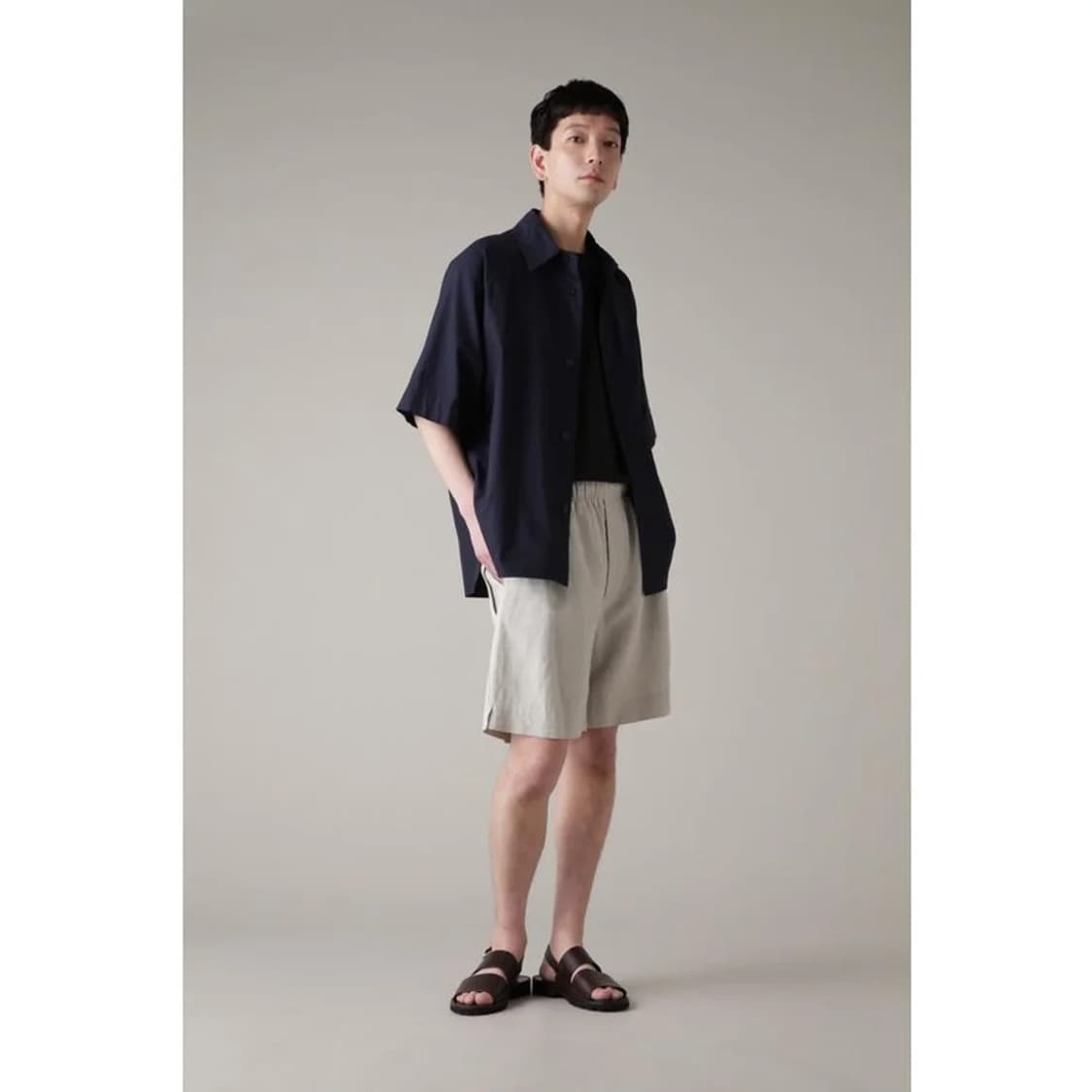 MHL / 오버사이즈 코튼 저지 티셔츠 블랙 / M 상품이미지6